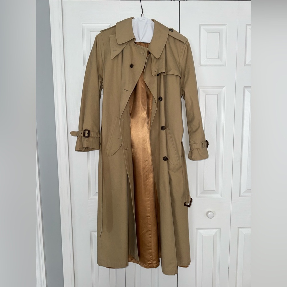 Ralph Lauren women's long trench coat.